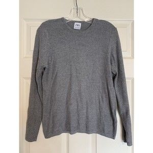 ZARA KNIT Women Gray Sweater SMALL
